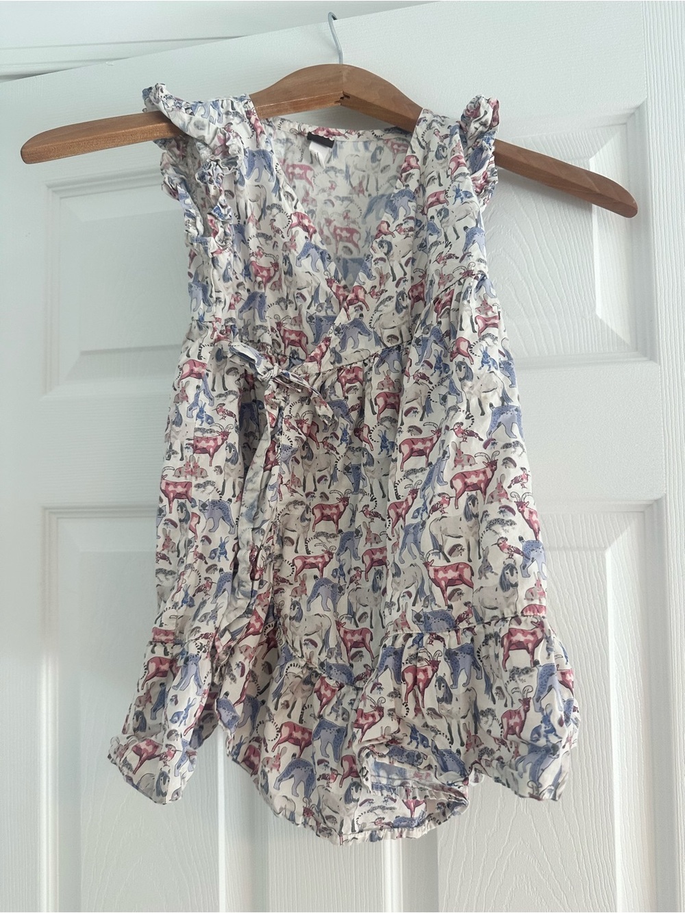 Tea Collection Girls Wrap Dress, size 4t